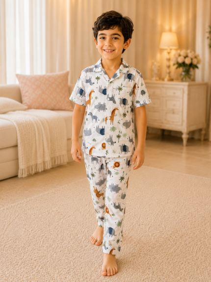 Boys Short Sleeve+long pants 7-9 (12A) | MUZELLE
