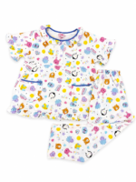 Girls Short Sleeve+Long pants 7-9Y (1A) - Image 2