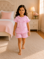 Girls Short Sleeve+Short pants 3-4Y (19A)