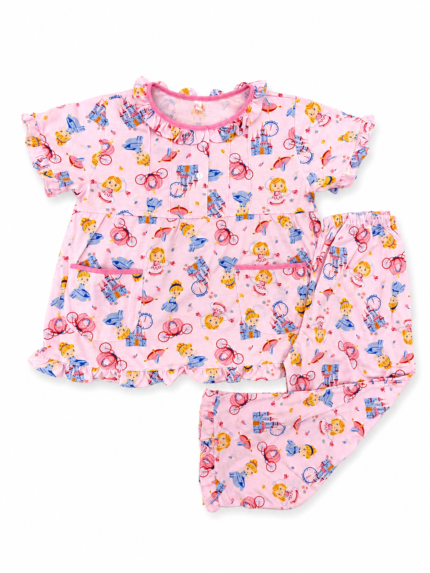 Girls Short Sleeve+Long pants 4-6Y (13A) | MUZELLE