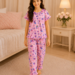 Girls Short Sleeve+Long pants 10-12Y (20A)