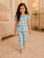 Girls Short Sleeve+Long pants 4-6Y (1A)