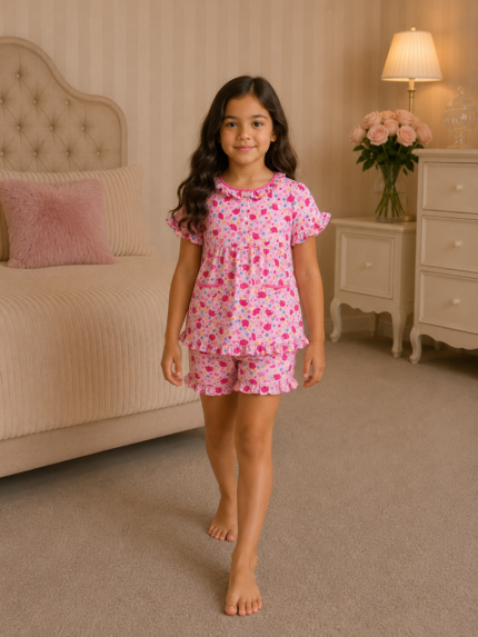Girls Short Sleeve+Short pants 4-6Y (6A) | MUZELLE