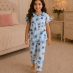 Girls Short Sleeve+Long pants 4-6Y (8A)