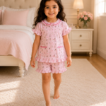Girls Short Sleeve+Short pants 3-4Y (16A)