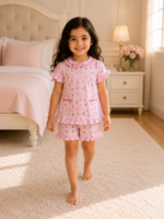 Girls Short Sleeve+Short pants 3-4Y (16A)
