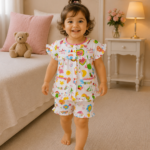 Girls Short Sleeve+Short pants 1-2Y (8A)