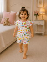 Girls Short Sleeve+Short pants 1-2Y (8A)