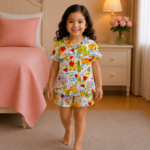 Girls Short Sleeve+Short pants 2-3Y (9A)