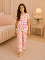 Girls Short Sleeve+Long pants 10-12Y (18A)