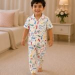 Boys Short sleeve+Long pants 3-4Y (7A)