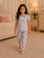 Girls Short Sleeve+Long pants 4-6Y (3A)