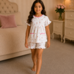 Girls Short Sleeve+Short pants 4-6Y (12A)