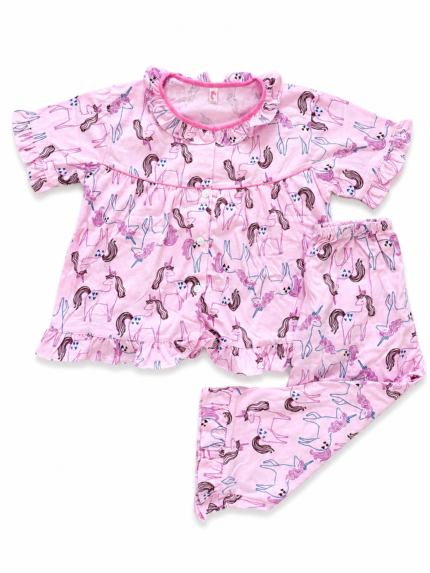 Girls Short Sleeve+Long pants 2-3Y (36A) | MUZELLE