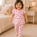 Girls Short Sleeve+Long pants 1-2Y (6A)