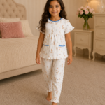 Girls Short Sleeve+Long pants 4-6Y (41A)