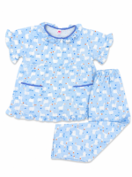 Girls Short Sleeve+Long pants 7-9Y (31A) - Image 2