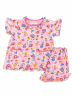 ⁦Girls Short Sleeve+Short pants 4-6Y (17A)⁩ - الصورة ⁦2⁩