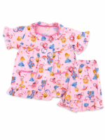 ⁦Girls Short Sleeve+Short pants 1-2Y (3A)⁩ - الصورة ⁦2⁩
