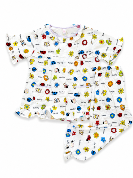 Girls Short Sleeve+Long pants 3-4Y (9A) | MUZELLE