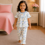 Girls Short Sleeve+Long pants 2-3Y (24A)