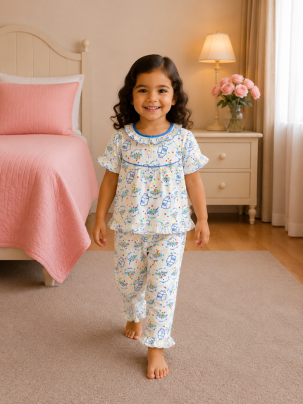 Girls Short Sleeve+Long pants 2-3Y (24A) | MUZELLE