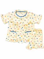 ⁦Girls Short Sleeve+Short pants 2-3Y (3A)⁩ - الصورة ⁦2⁩
