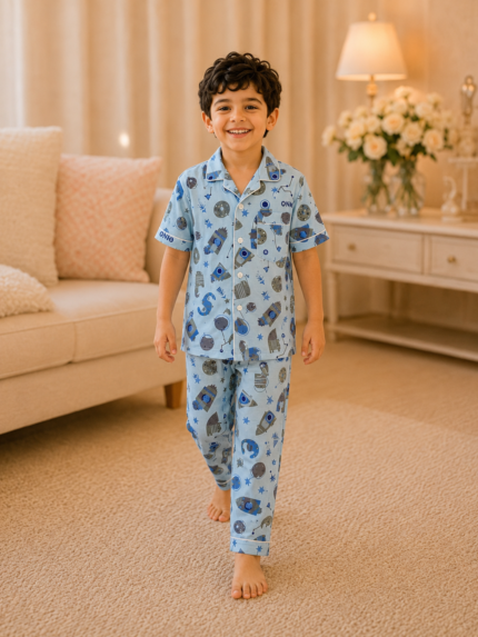 Boys Short Sleeve+long pants 4-6 (1A) | MUZELLE