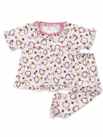 ⁦Girls Short Sleeve+Long pants 2-3Y (20A)⁩ - الصورة ⁦2⁩