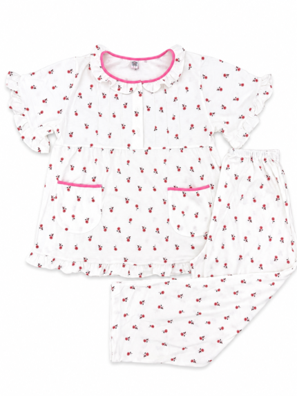 Girls Short Sleeve+Long pants 10-12Y (21A) | MUZELLE