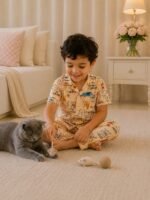Boys Short sleeve+Long pants 3-4Y (14A)