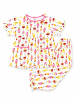 Girls Short Sleeve+Long pants 4-6Y (11A) - Image 2