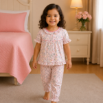 Girls Short Sleeve+Long pants 2-3Y (23A)