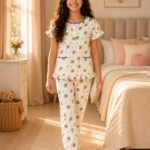Girls Short Sleeve+Long pants 10-12Y (12A)