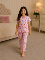 Girls Short Sleeve+Long pants 4-6Y (13A)