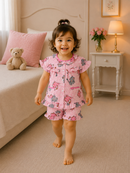 Girls Short Sleeve+Short pants 1-2Y (2A) | MUZELLE