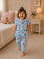 Girls Short Sleeve+Long pants 1-2Y (21A)