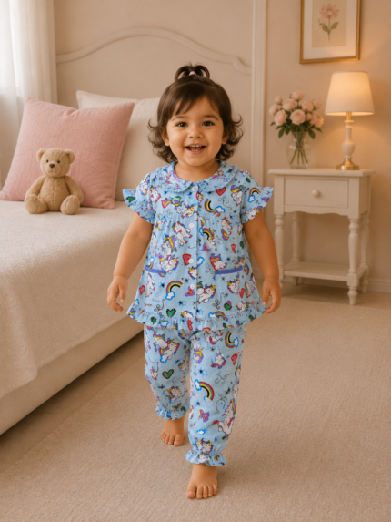 Girls Short Sleeve+Long pants 1-2Y (21A) | MUZELLE