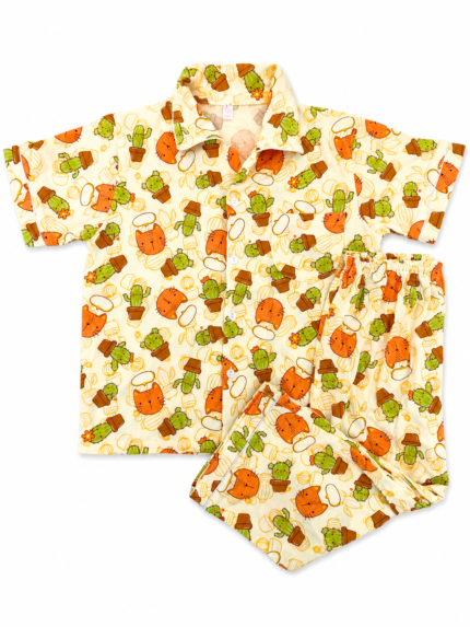 Boys Short sleeve+Long pants 3-4Y (8A) | MUZELLE