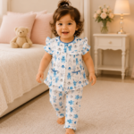 Girls Short Sleeve+Long pants 1-2Y (7A)