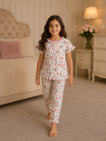 Girls Short Sleeve+Long pants 4-6Y (17A)