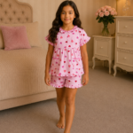 Girls Short Sleeve+Short pants 4-6Y (14A)
