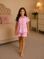 Girls Short Sleeve+Short pants 4-6Y (14A)