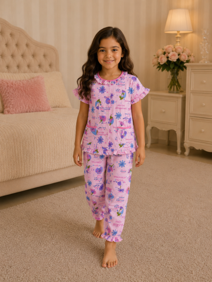 Girls Short Sleeve+Long pants 4-6Y (6A) | MUZELLE