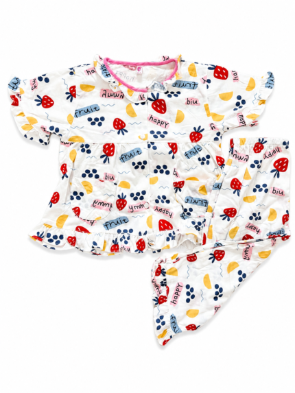 Girls Short Sleeve+Long pants 2-3Y (26A) | MUZELLE