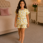 Girls Short Sleeve+Short pants 4-6Y (8A)