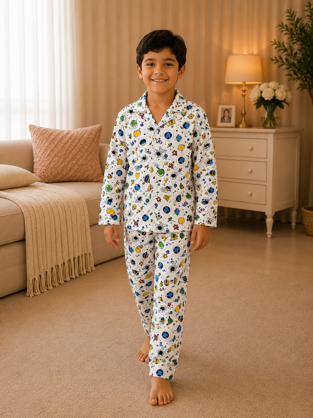 c59b879d-f1ec-43fe-b39e-176d94d9a031 Boys Long Sleeve+Long pants 7-9 (3A) - Image 1