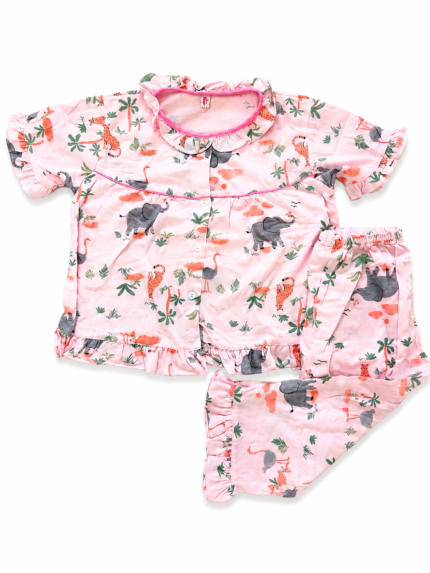 Girls Short Sleeve+Long pants 2-3Y (8A) | MUZELLE