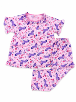 ⁦Girls Short Sleeve+Long pants 7-9Y (20A)⁩ - الصورة ⁦2⁩