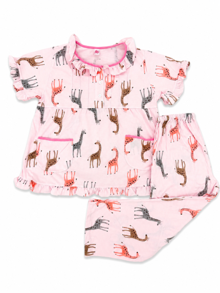 Girls Short Sleeve+Long pants 7-9Y (14A) | MUZELLE